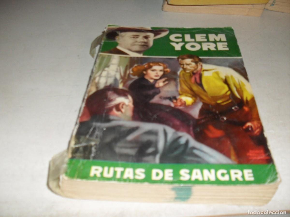 Libri di seconda mano: NOVELA RUTAS DE SANGRE,DE CLEM YORE.EDITA BRUGUERA,A&Ntilde;O 1952