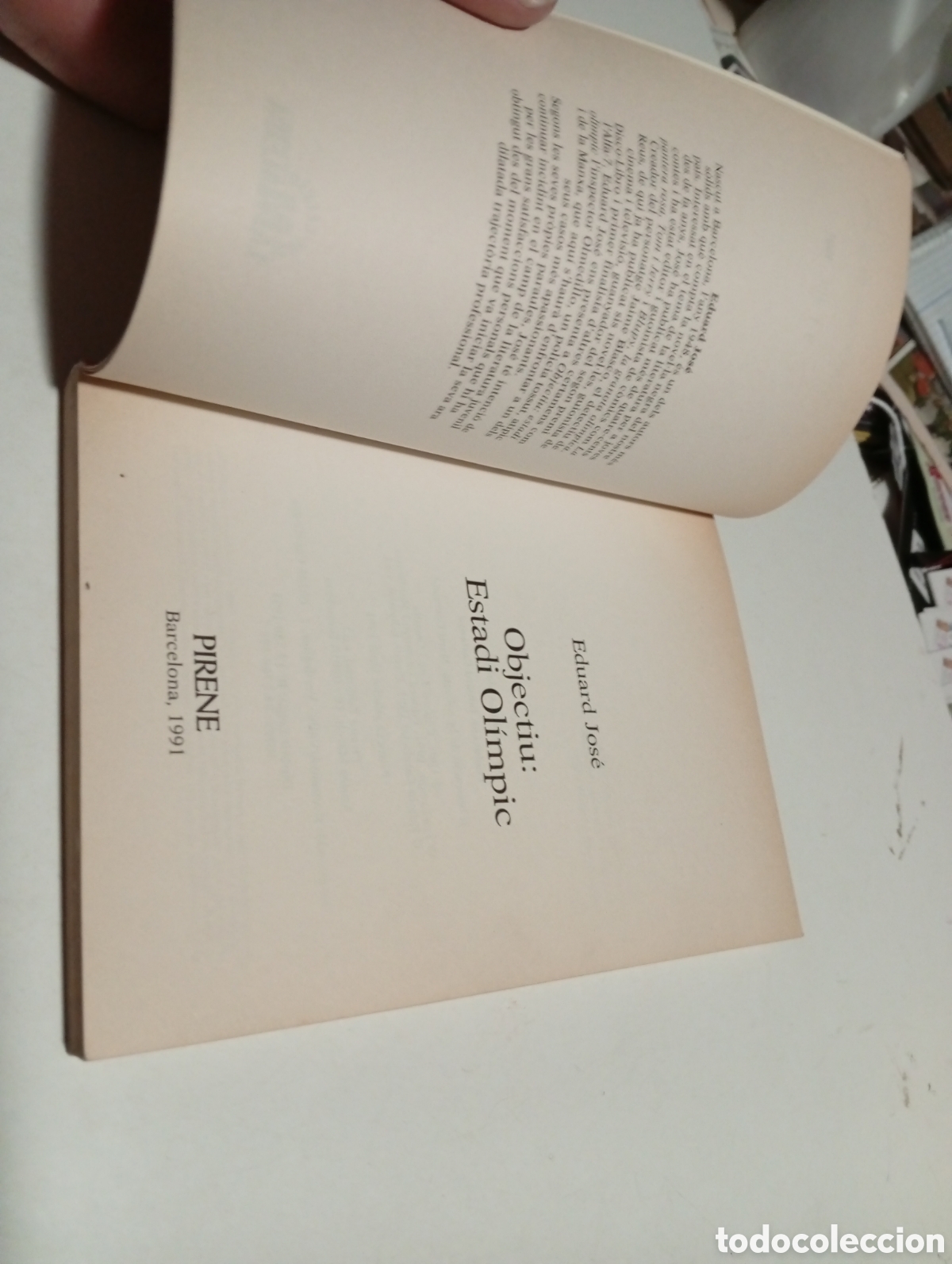Libros de segunda mano: Libro Objectiu estadi olimpic de Eduard Jose - Foto 2