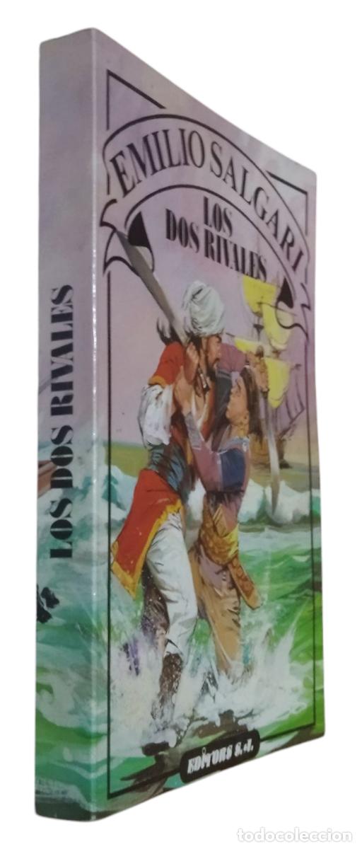 Libri di seconda mano: LOS DOS RIVALES / EMILIO SALGARI. EDITORS 1986. CASI COMO NIEVO.