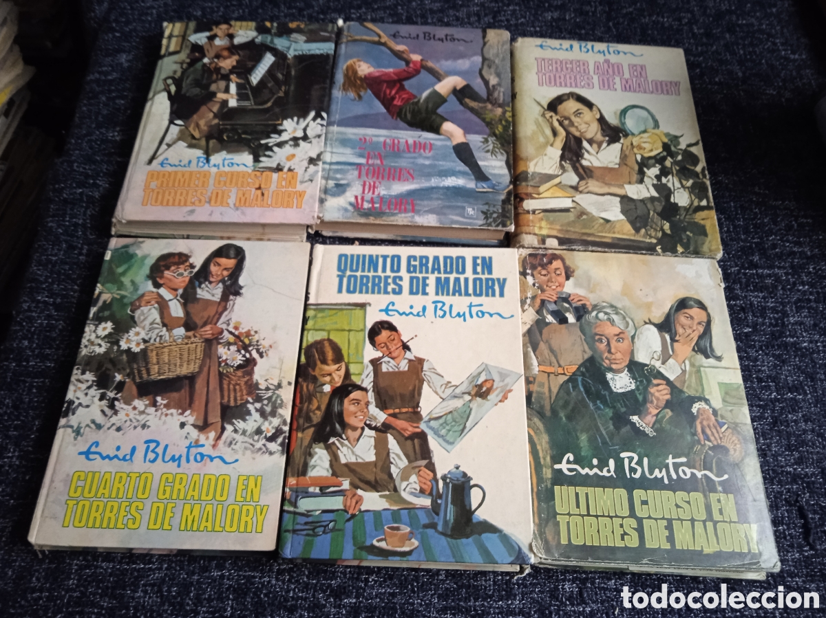 Libros de segunda mano: Torres de Malory - 6 TOMOS SERIE COMPLETA / ENID BLYTON -ED. MOLINO
