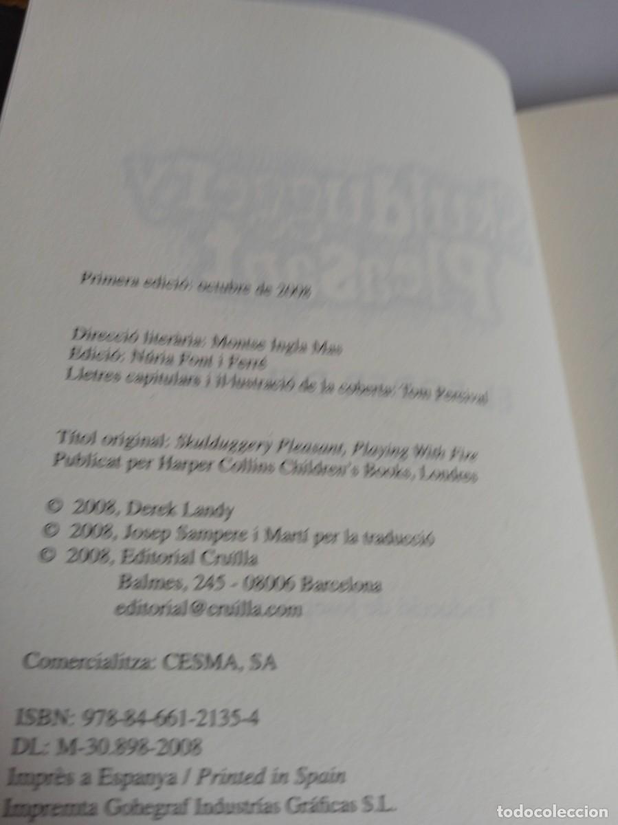 Libros de segunda mano: SKULDUGGERY PLEASANT El poder del foc - Foto 7