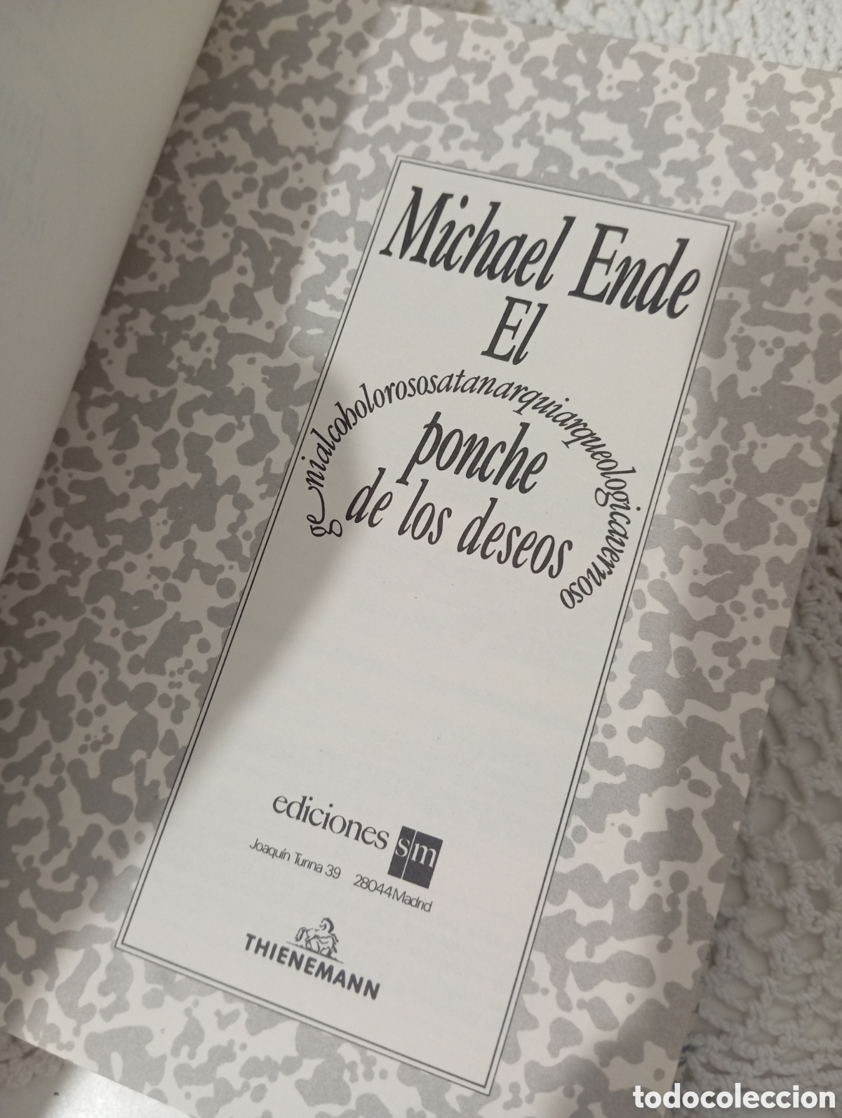 Libros de segunda mano: El ponche de los deseos. Michael Ende - Foto 4