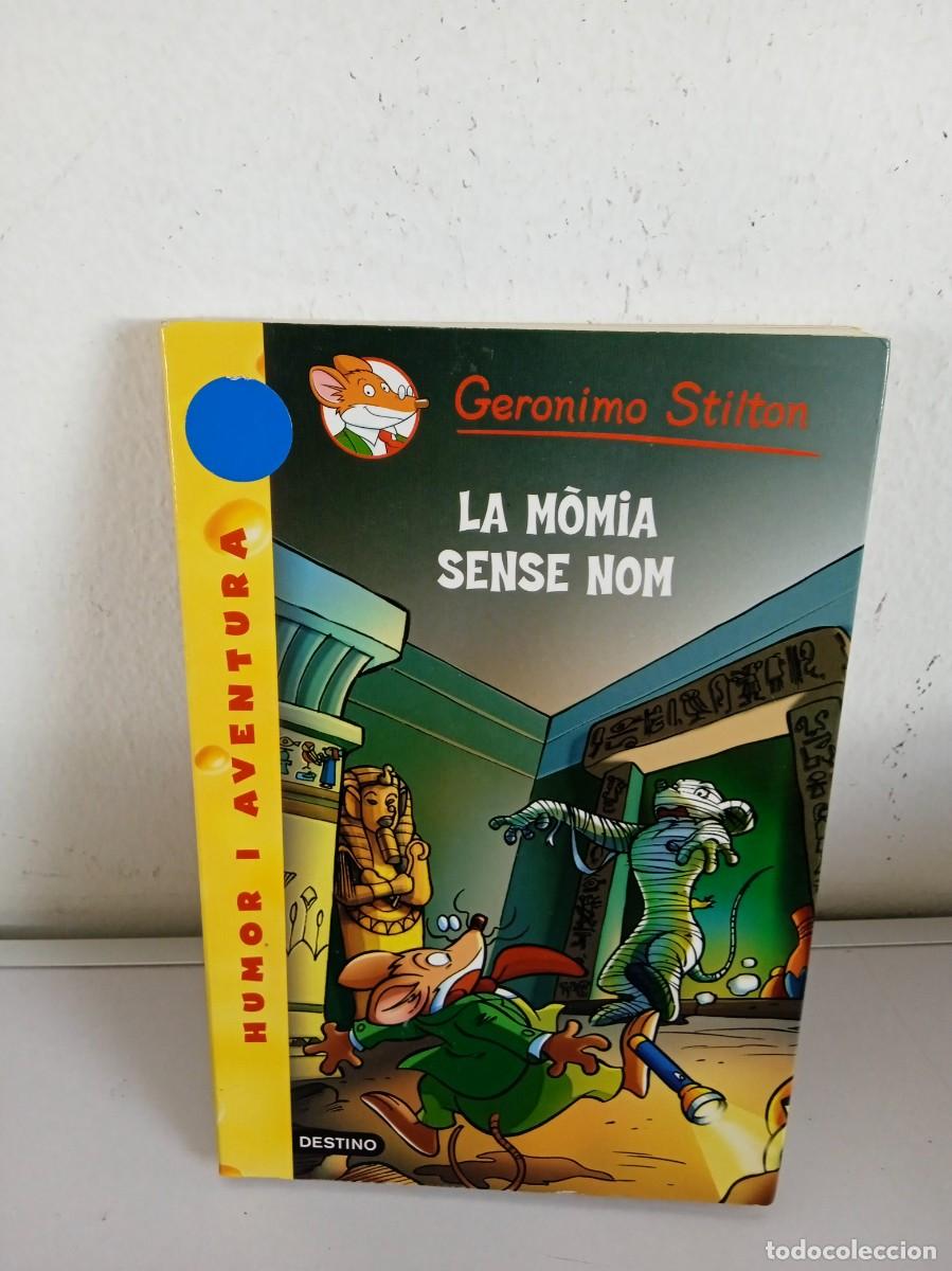 Libros de segunda mano: GERONIMO STILTON La M&ograve;mia sense nom - Foto 1