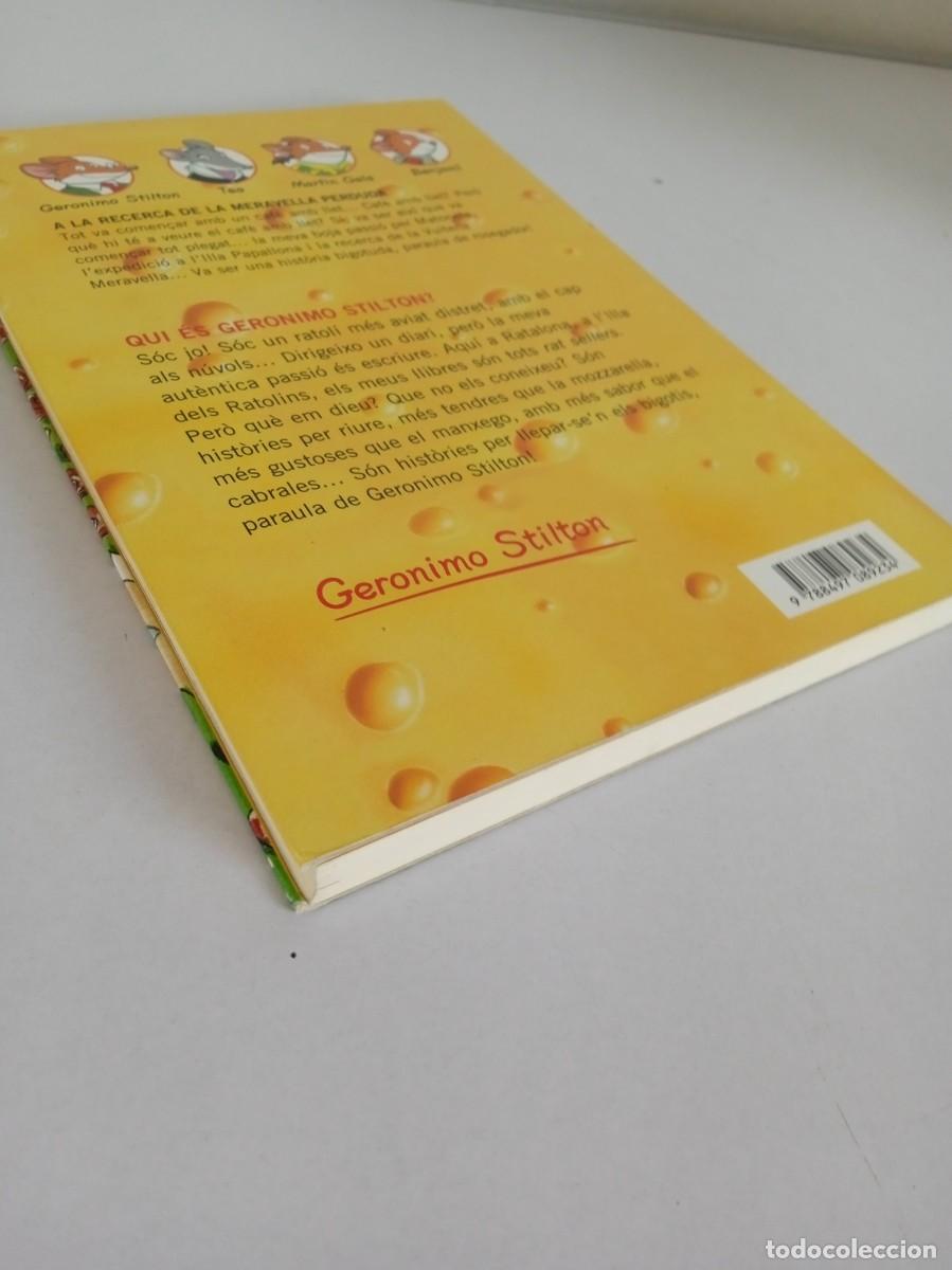 Libros de segunda mano: GERONIMO STILTON A la reserca de la maravella perduda - Foto 4