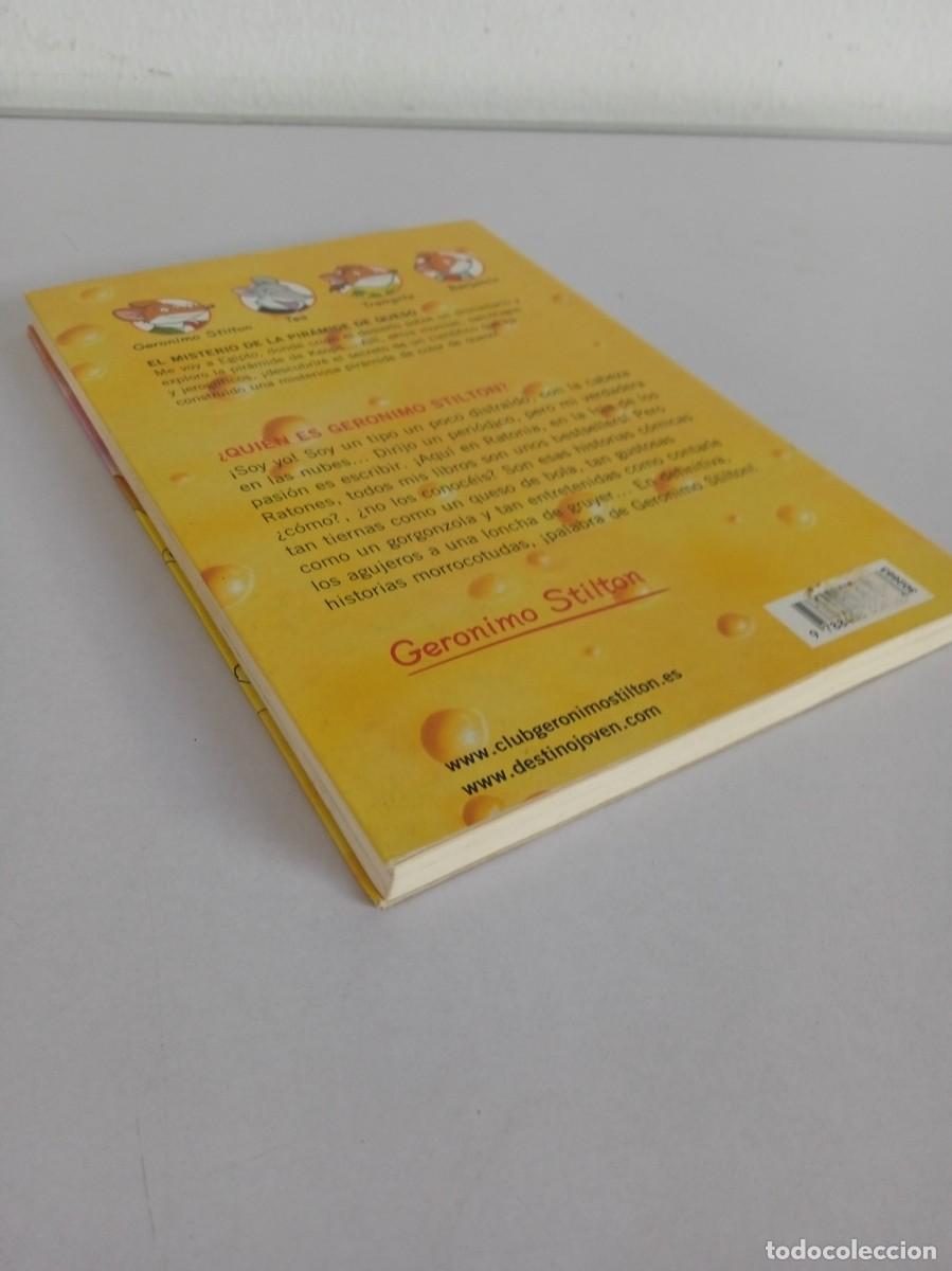 Libros de segunda mano: GERONIMO STILTON El Misterio de la Pir&aacute;mide de Queso - Foto 4