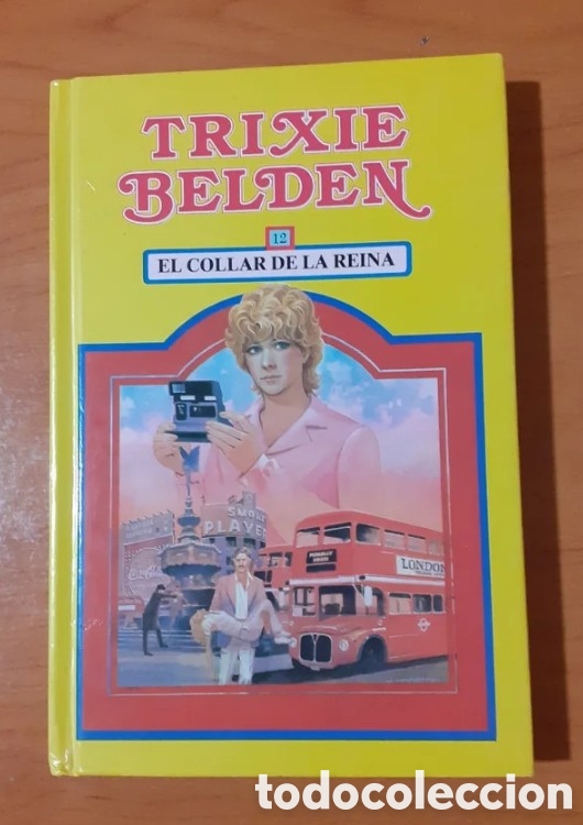 Libros de segunda mano: Trixie Belden; El collar de la Reina. Novela ilustrada, n&deg;12 Susaeta 1985