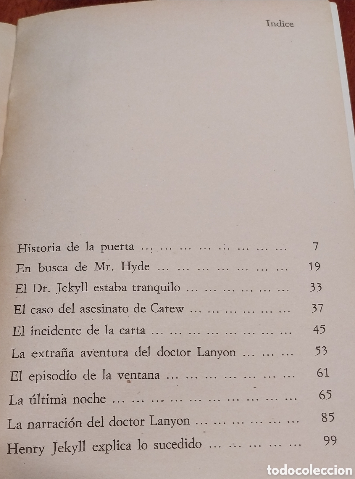 Libros de segunda mano: Novela &rdquo;El Dr. Jekyll y Mr. Hyde&rdquo; - Foto 5