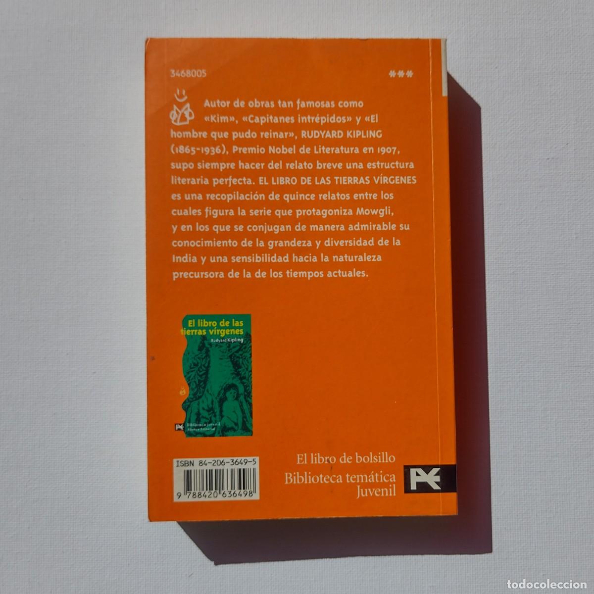 Libros de segunda mano: El libro de las tierras v&iacute;rgenes &ndash; Rudyard Kipling - Foto 2