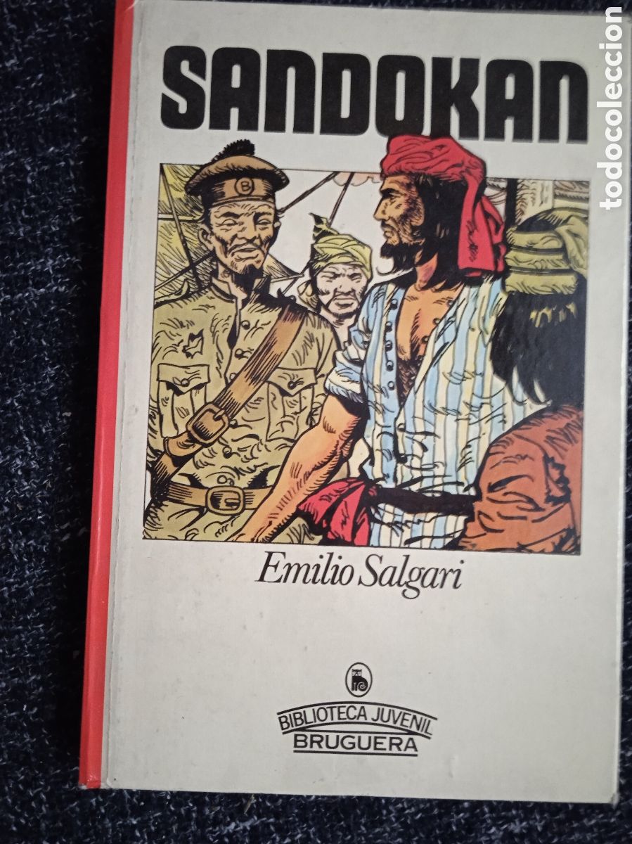 Libri di seconda mano: SANDOKAN / EMILIO SALGARI -ED. BRUGUERA - BIBLIOTECA JUVENIL