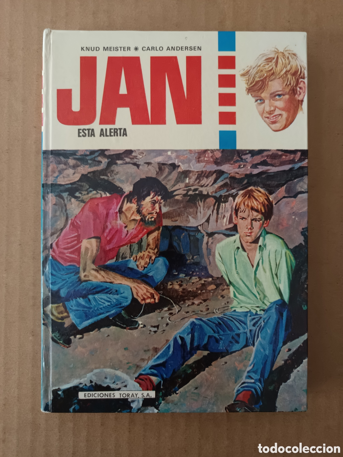 Libri di seconda mano: Detective Jan n&deg;6: Jan Est&aacute; En Alerta, por Knud Meister y Carlo Andersen (Toray, 1973).