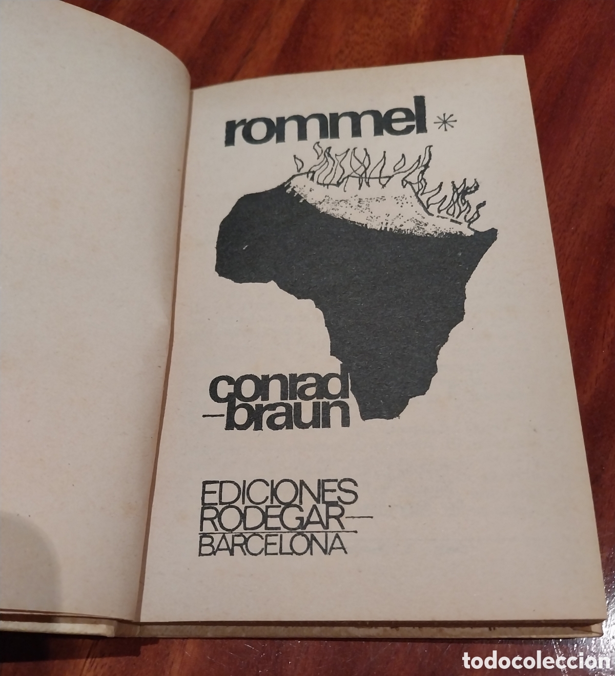 Libros de segunda mano: Novela &rdquo;Rommel&rdquo; de Conrad Braun - Foto 3