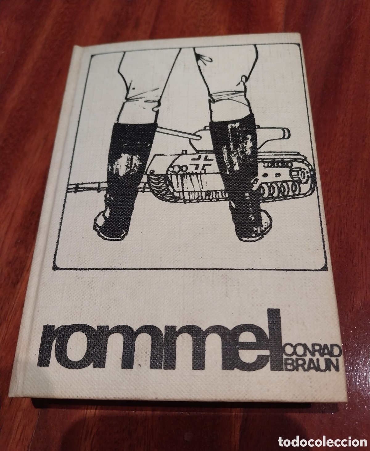 Libros de segunda mano: Novela &rdquo;Rommel&rdquo; de Conrad Braun - Foto 1