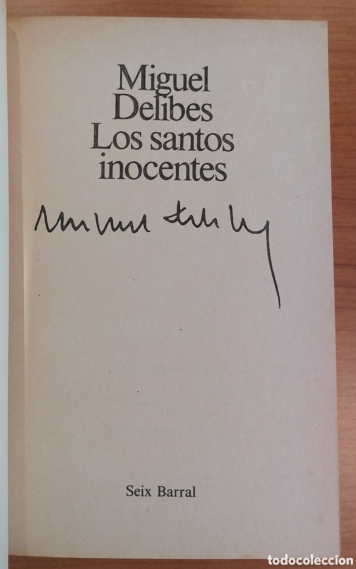 Libros de segunda mano: Novela &rdquo;Los Santos Inocentes&rdquo; - Foto 4