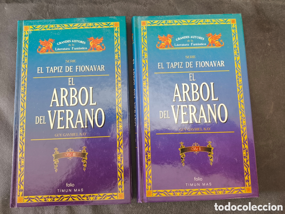 Libros de segunda mano: LOTE EL &Aacute;RBOL DEL VERANO (COMPLETO). GUY GAVRIEL KAY. TIMUN MAS. COMO NUEVO.