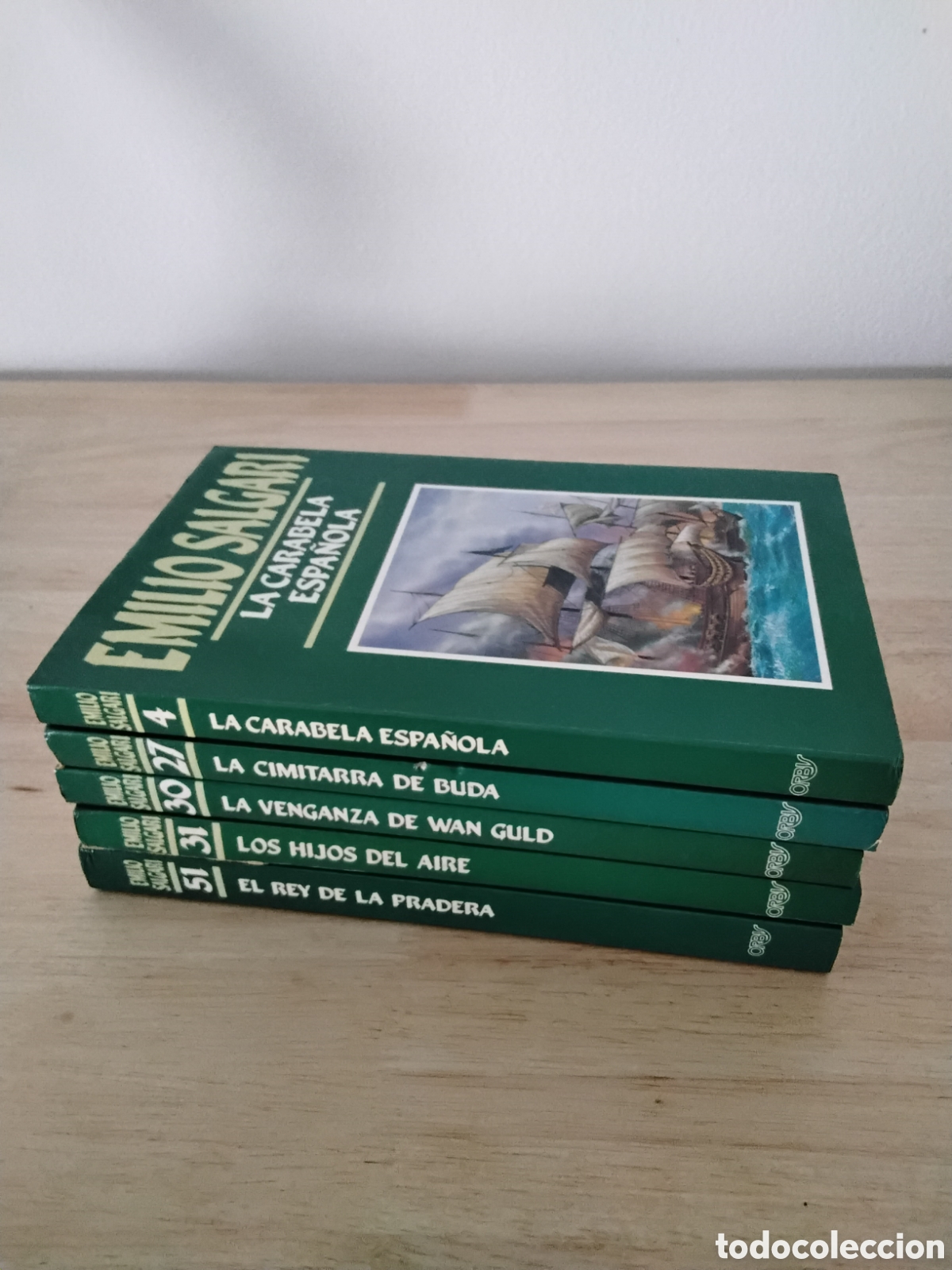 Libros de segunda mano: EMILIO SALGARI, TITULO LA VENGANZA DE WAN GULD - Foto 2