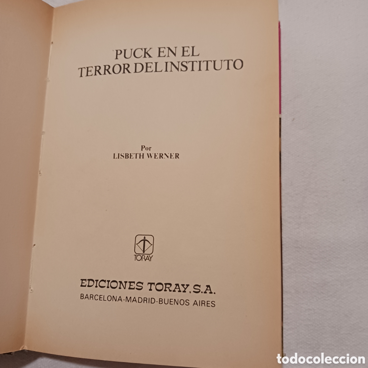 Libros de segunda mano: Puck,El Terror del Instituto de Lisbeth Werner - Foto 3