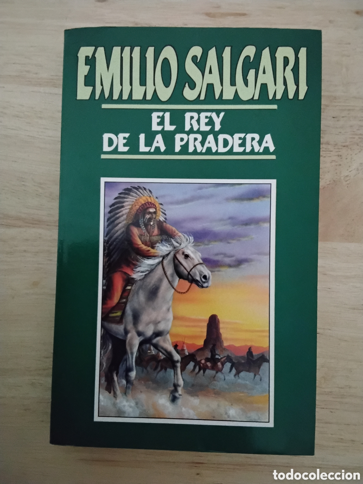 Libros de segunda mano: EMILIO SALGARI, TITULO EL REY DE LA PRADERA N&Uacute;MERO 5, EDICIONES ORBIS 1987 - Foto 1
