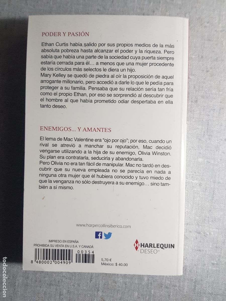 Libros de segunda mano: NOVELA ROMANTICA-PODER Y PASION - Foto 2