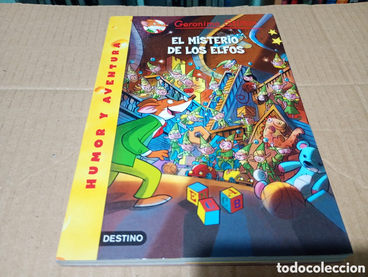 Libros de segunda mano: El m&iacute;sterio de los elfos Ger&oacute;nimo Stilton - Foto 1