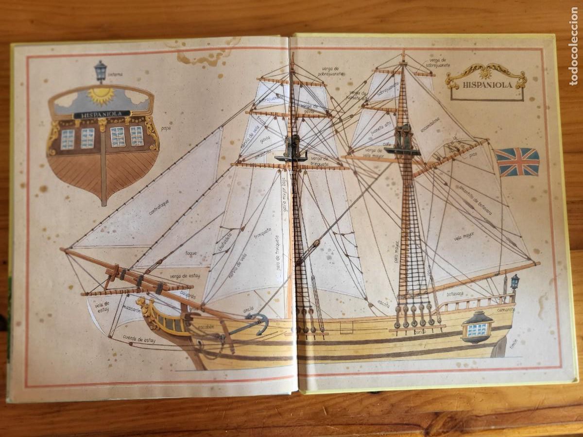 Libros de segunda mano: LA ISLA DEL TESORO. R.L.STEVENSON - Foto 2