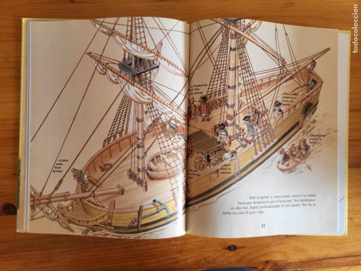 Libros de segunda mano: LA ISLA DEL TESORO. R.L.STEVENSON - Foto 3