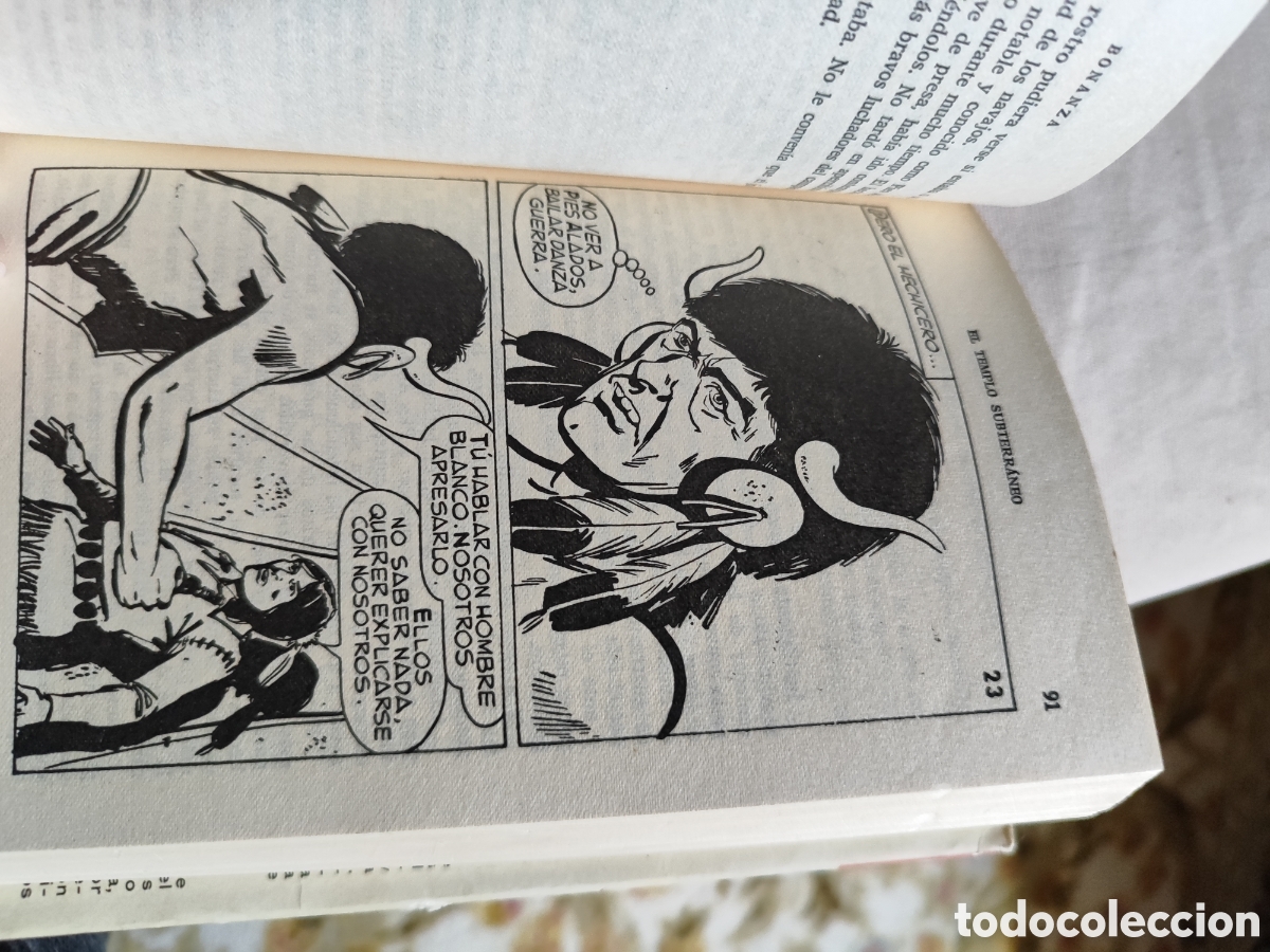 Libros de segunda mano: Bonanza. El templo subterr&aacute;neo - Foto 4