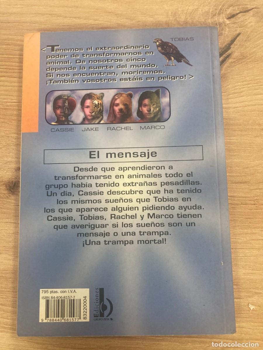 Libros de segunda mano: Animorphs El mensaje K. A. Applegate - Foto 6