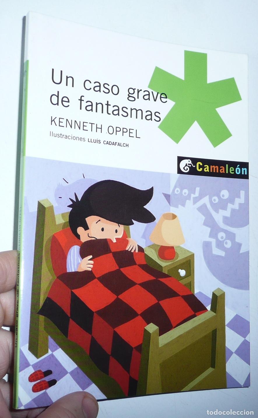 Gebrauchte B&uuml;cher: Un caso grave de fantasmas - Kenneth Oppel (Camale&oacute;n, Planeta Oxford, 2005)