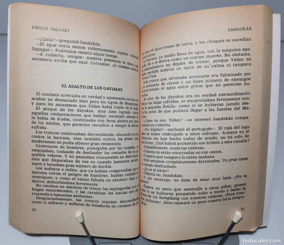 Libros de segunda mano: Sandokan - Salgari, Emilio - Foto 3
