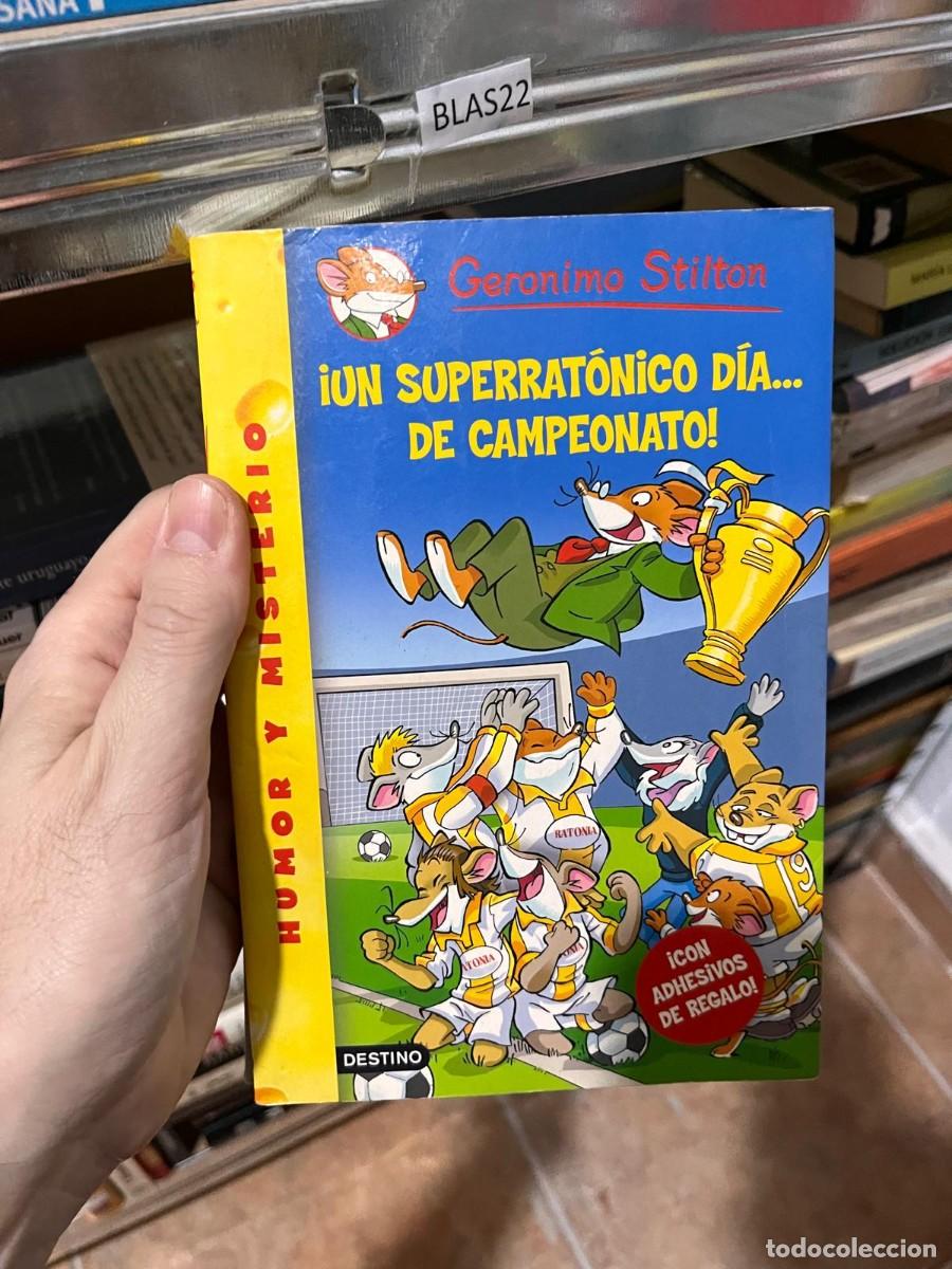 Gebrauchte B&uuml;cher: BLAS22 GERONIMO STILTON, UN SUPERRATONICO DIA... DE CAMPEONATO!