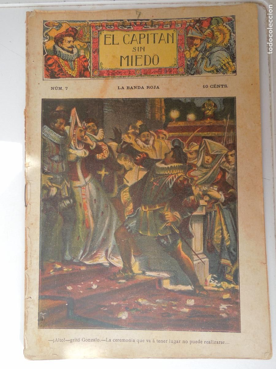 Libri di seconda mano: EL CAPIT&Aacute;N SIN MIEDO - LA BANDA ROJA - N&ordm; 7.