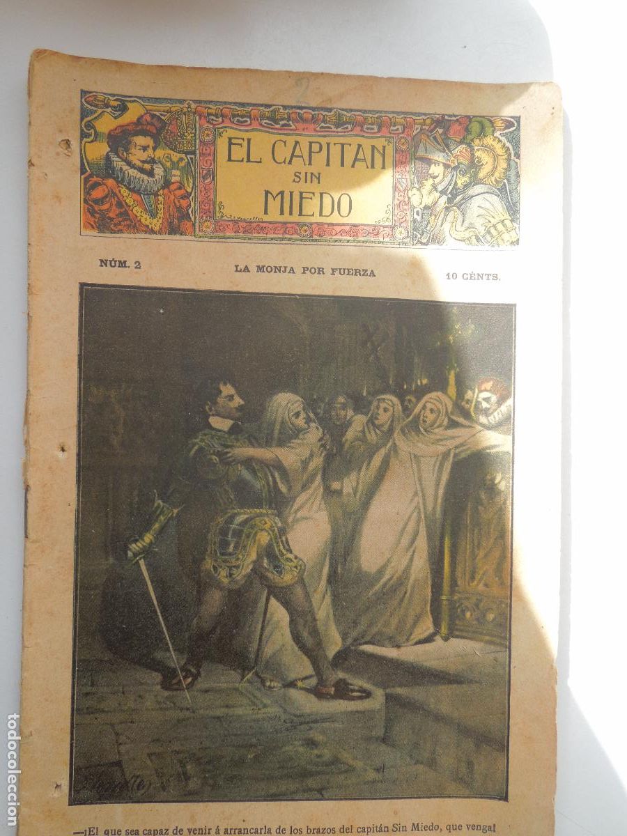 Libri di seconda mano: EL CAPIT&Aacute;N SIN MIEDO - LA MONJA POR FUERZA - N&ordm; 2.