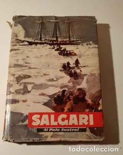 Libros de segunda mano: Emilio Salgari- Al polo Austral - Foto 1