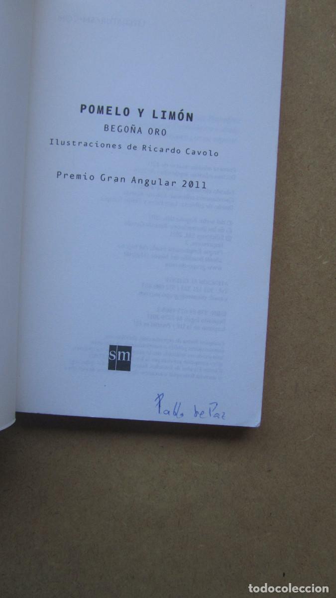 Libros de segunda mano: Pomelo Y Lim&oacute;n Bego&ntilde;a Oro - Foto 4