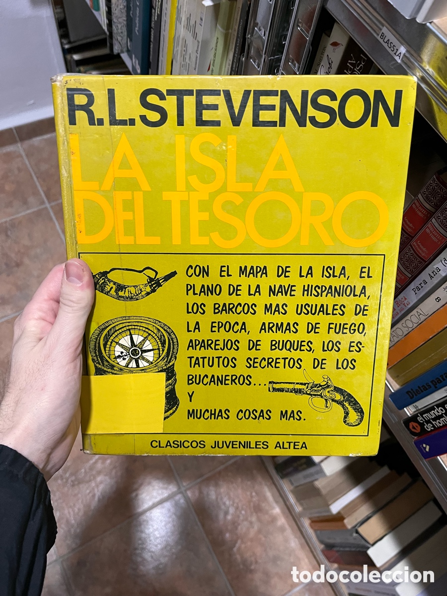 Libros de segunda mano: Blas51A R.L.STEVENSON (Altea, ilustrado) LA ISLA DELESORO
