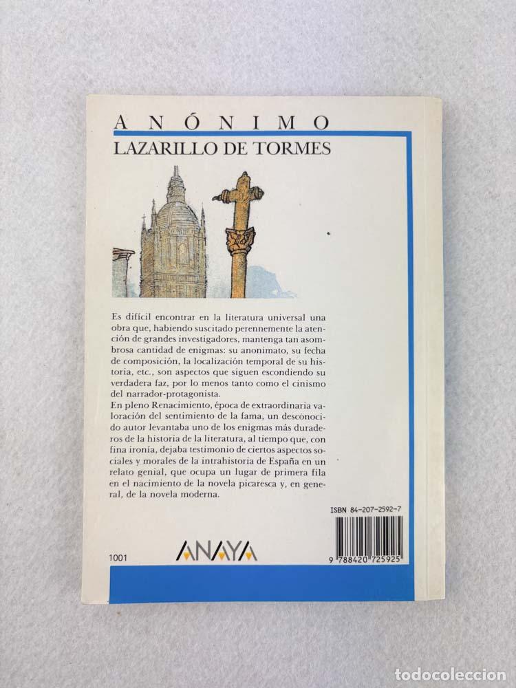 Libros de segunda mano: Lazarillo de Tormes - An&oacute;nimo - Foto 2