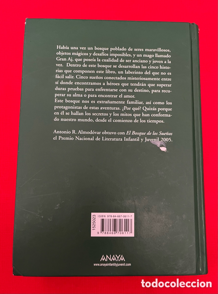 Libros de segunda mano: Libro El bosque de los sue&ntilde;os - Antonio R Almod&oacute;var - Foto 2