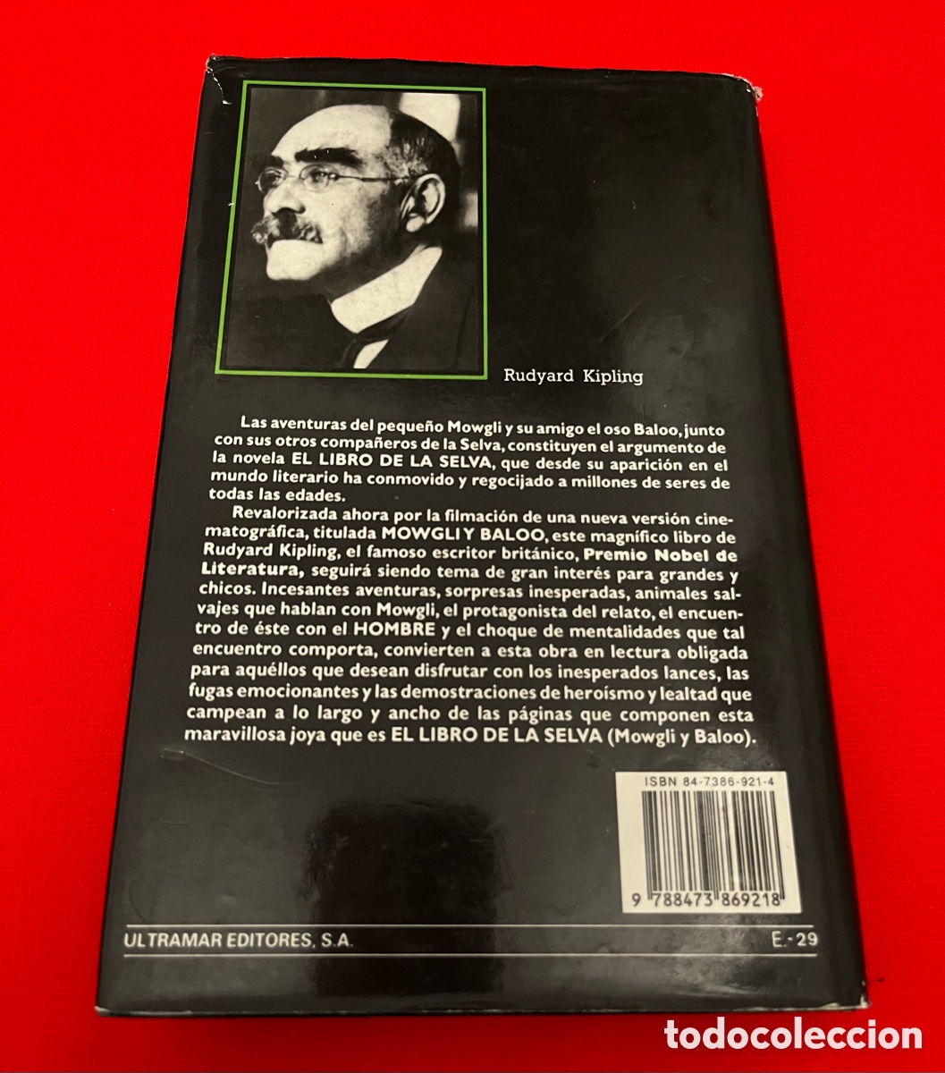 Libros de segunda mano: Libro El libro de la selva - Rudyard Kipling - Foto 2