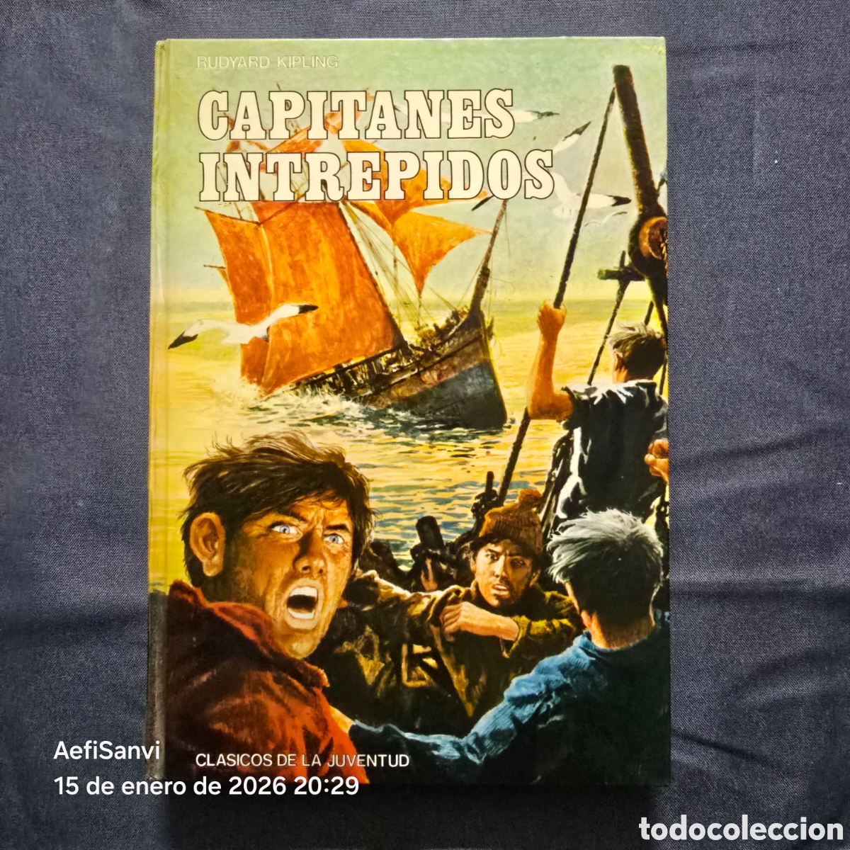 Libros de segunda mano: CAPITANES INTREPIDOS (RUDYARD KIPLING) (EDIVAL) - Foto 1
