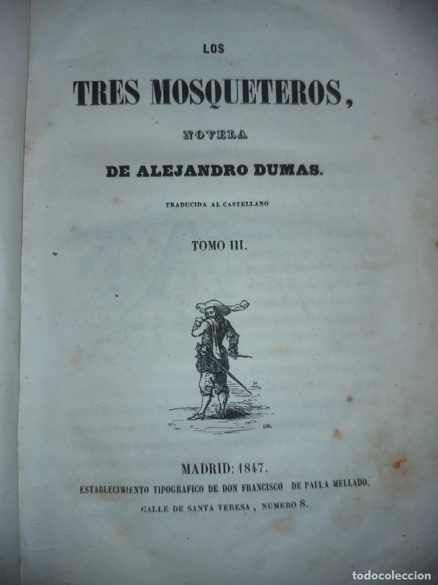 Libros de segunda mano: Los tres mosqueteros - Foto 3