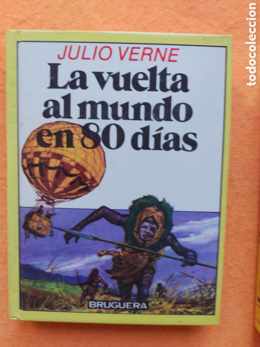 Second hand books: LA VUELTA AL MUNDO EN 80 D&Iacute;AS. JULIO VERNE . HISTORIAS INFANTIL BRUGUERA 19 . 1984