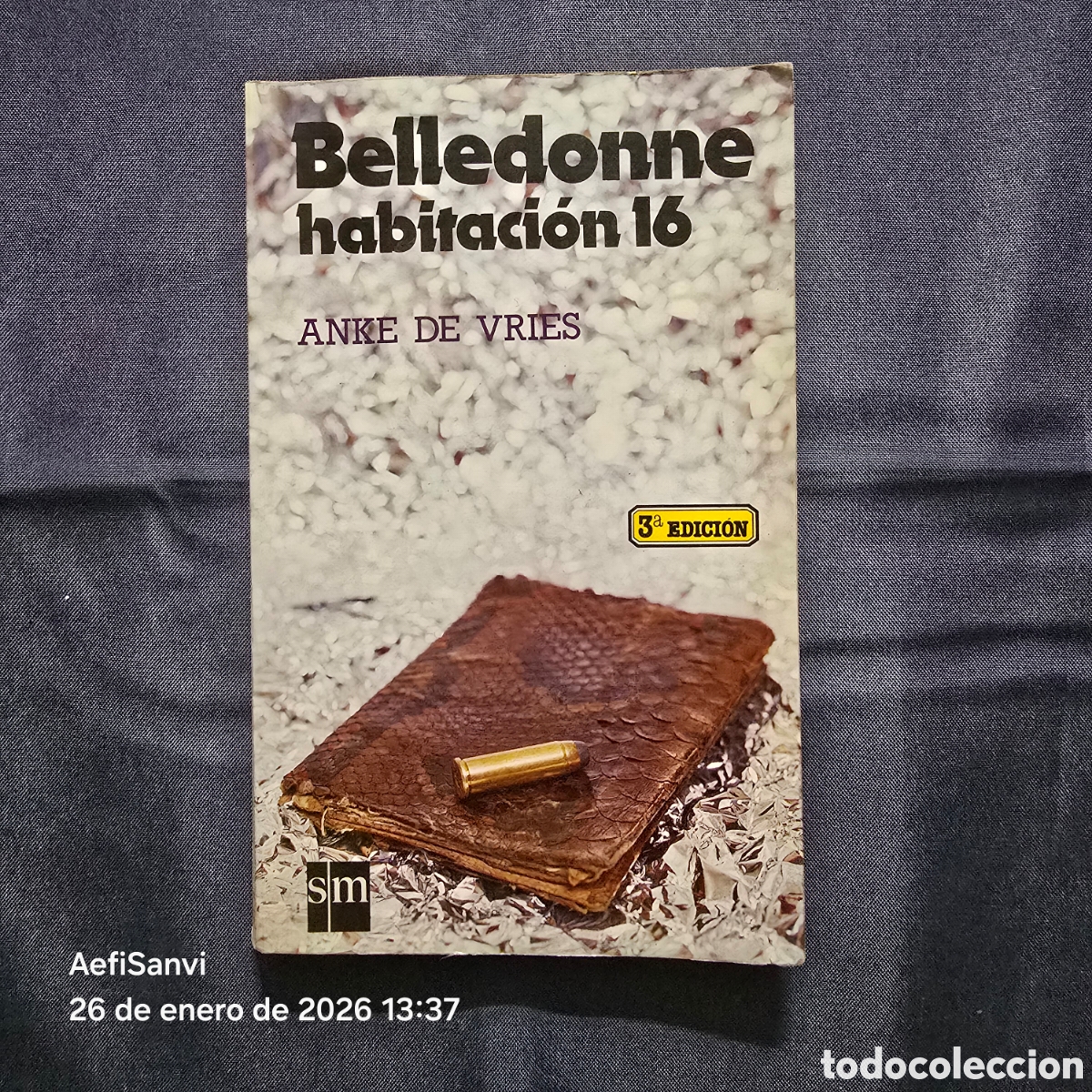 Second hand books: BELLEDONNE HABITACI&Oacute;N 16 (ANKE DE VRIES) (SM)