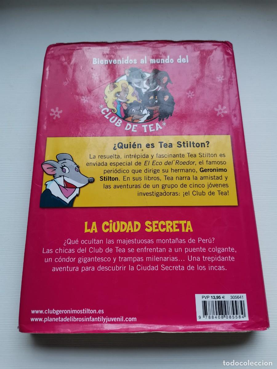 Libros de segunda mano: TEA STILTON LA CIUDAD SECRETA - Foto 2
