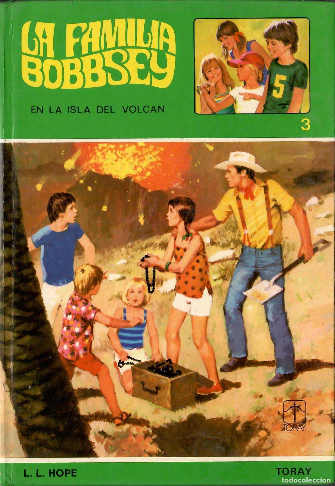 Libri di seconda mano: La familia Bobbsey, n&ordm; 3: En la isla del volcan; Toray