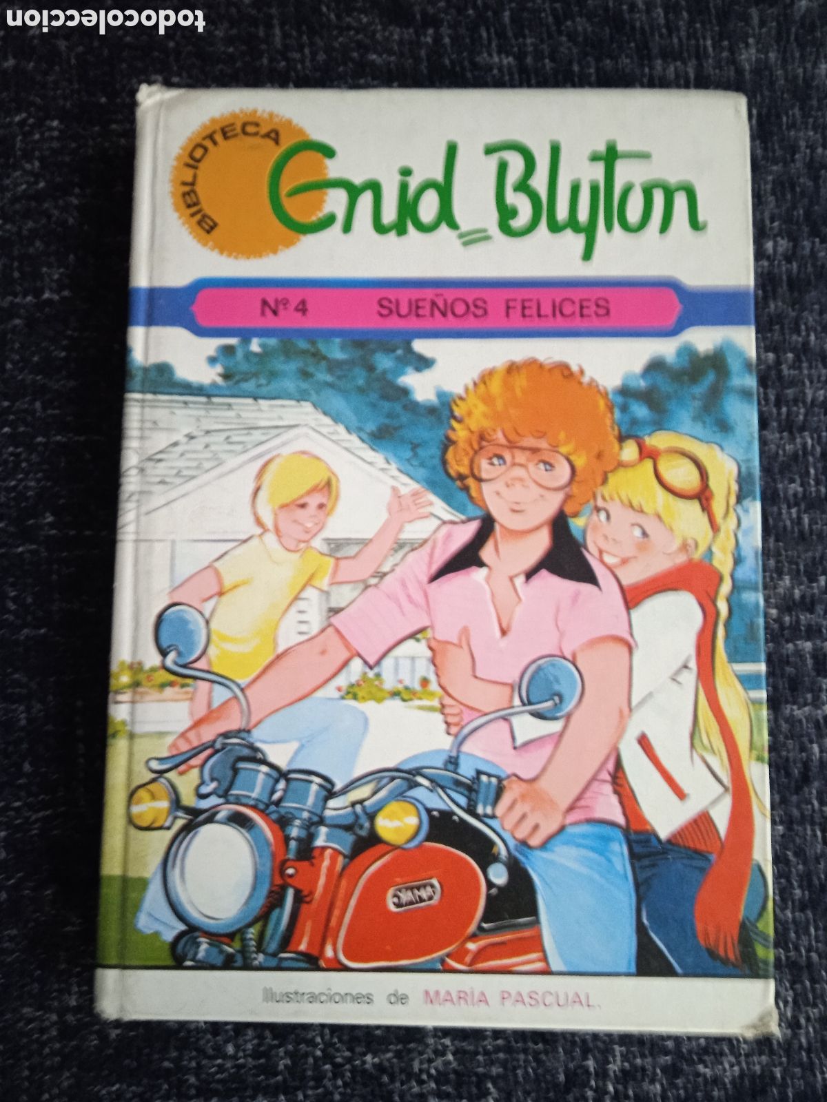 Libros de segunda mano: BIBLIOTECA ENID BLYTON N&ordm; 4 - SUE&Ntilde;OS FELICES- ILUSTRADO POR MARIA PASCUAL -ED. TORAY