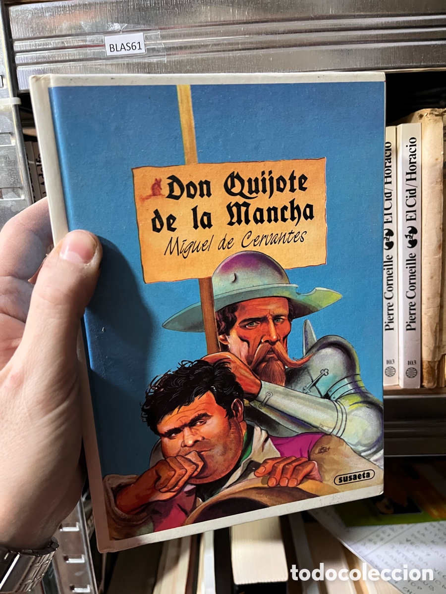 Libros de segunda mano: Blas61 susaeta - Don Quijote de la Mancha (ilustrado) Miguel de Cervantes