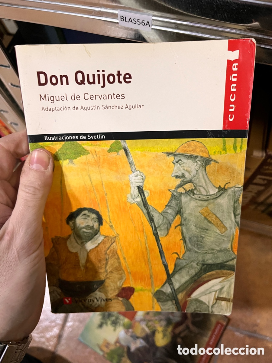 Libros de segunda mano: BLAS56A Don Quijote Miguel de Cervantes, cuca&ntilde;a svetlin