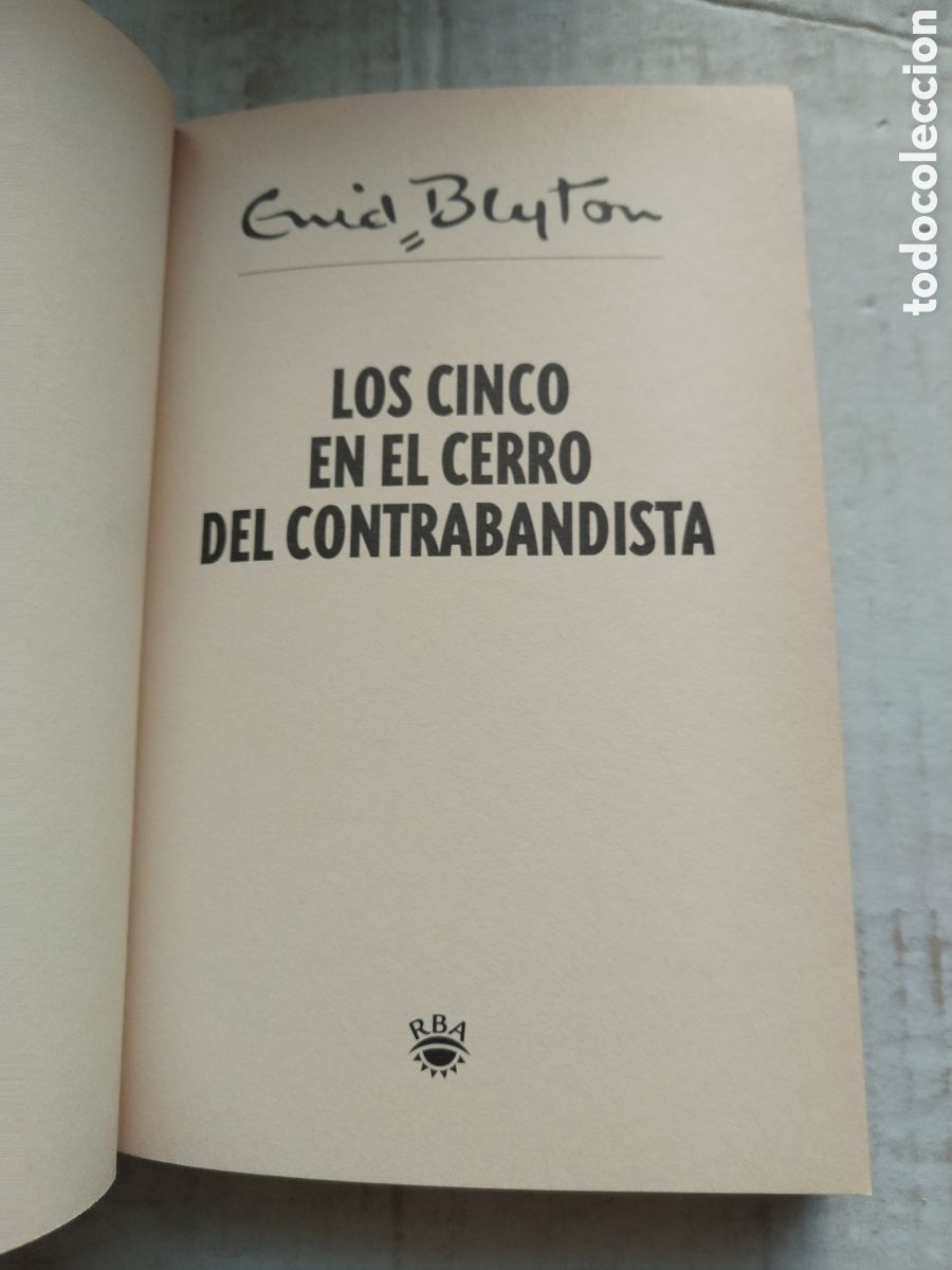 Libros de segunda mano: LOS CINCO EN EL CERRO DEL CONTRABANDISTA - Foto 3