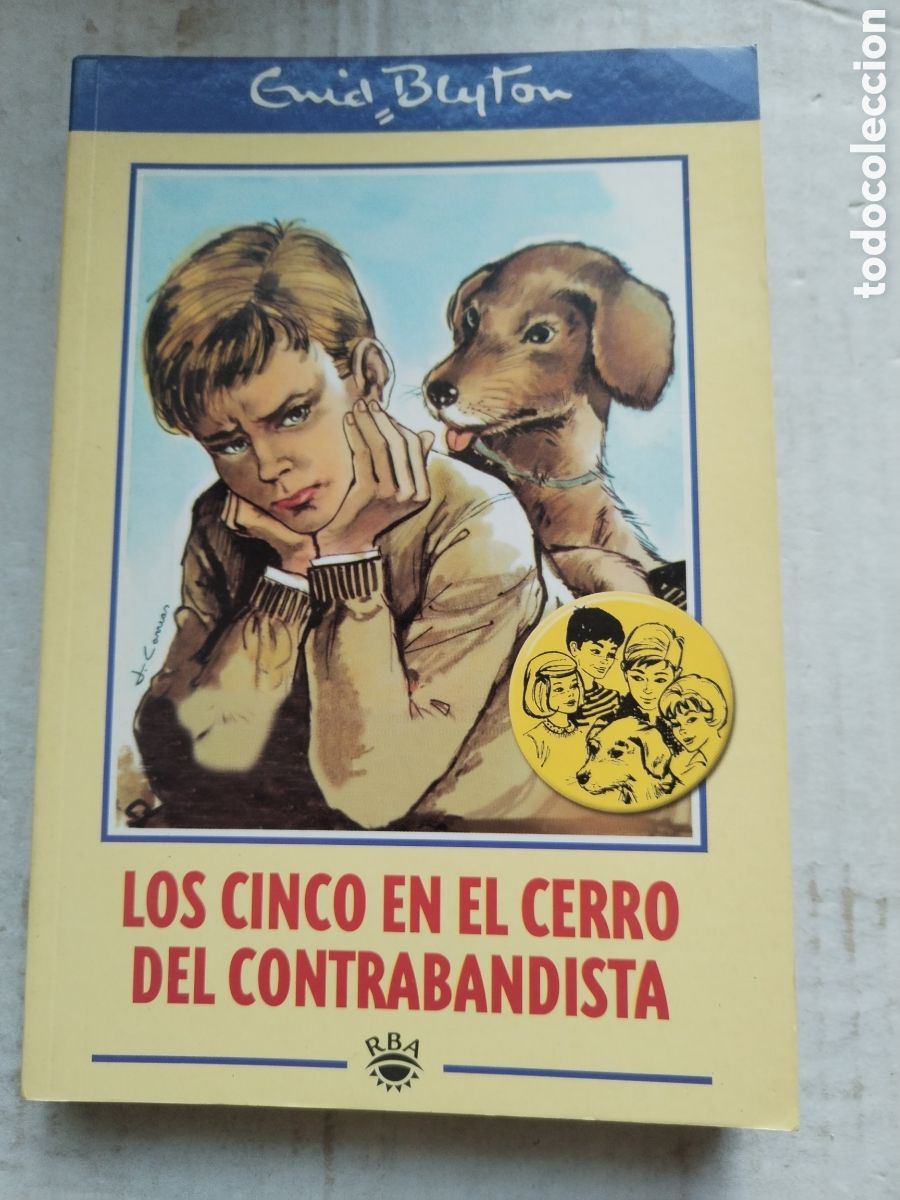 Libros de segunda mano: LOS CINCO EN EL CERRO DEL CONTRABANDISTA - Foto 1