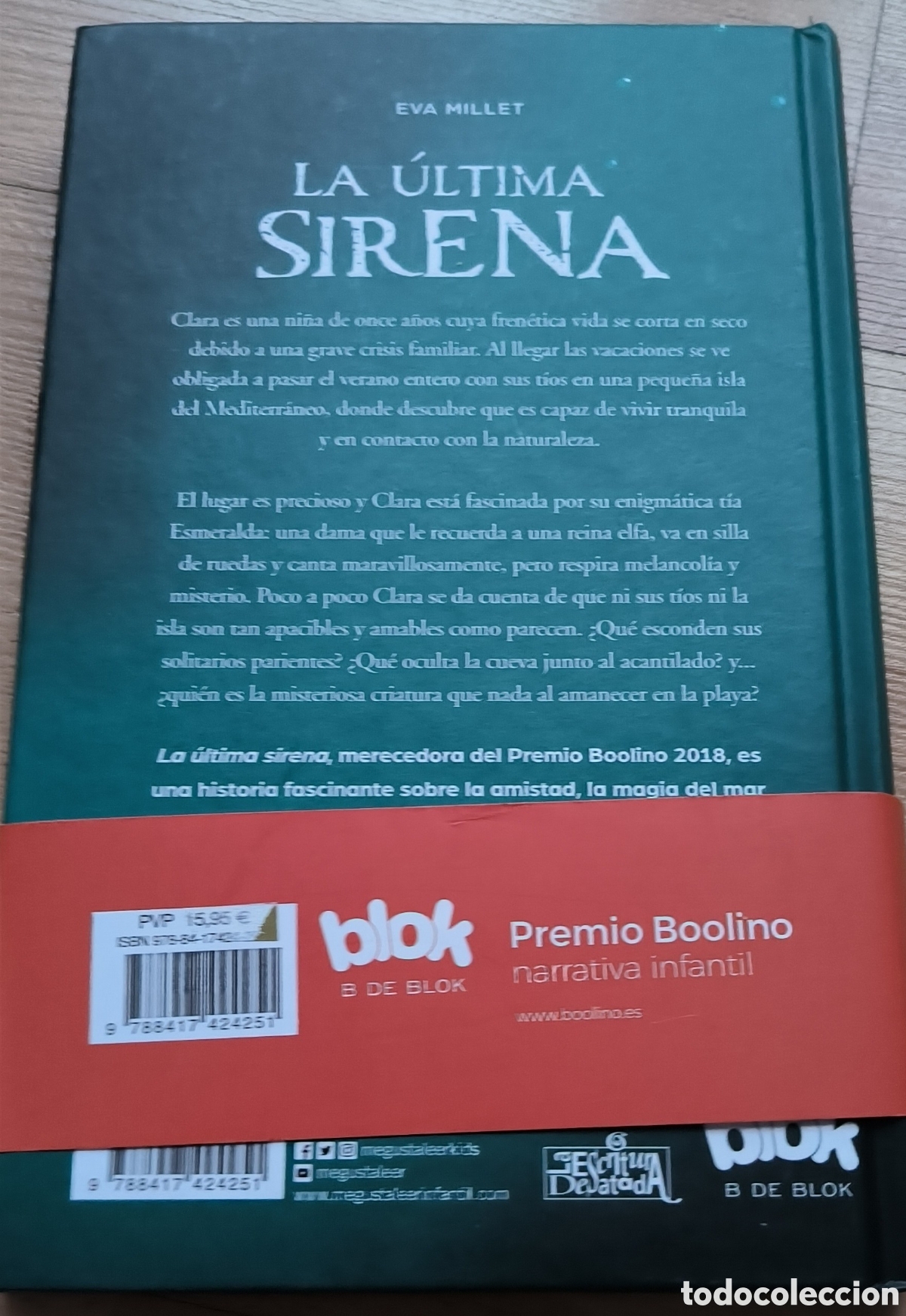 Libros de segunda mano: Libro la &uacute;ltima sirena - Foto 2